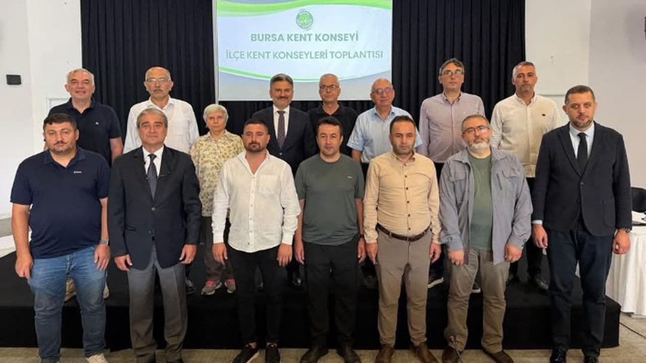 Bursa Kent Konseyi'nden Tarihi Buluşma: İlçeler Ortak Akılda Birleşti