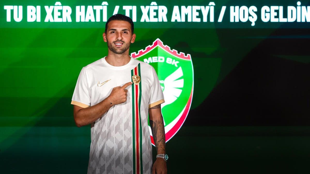 Amedspor, eski milli futbolcu Umut Meraş'ı transfer etti