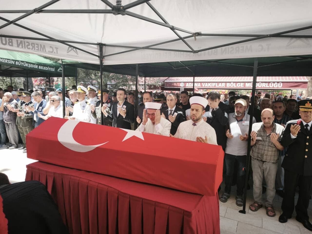 Şehit Astsubay Kenan Şahin, Memleketi Mut'ta Toprağa Verildi