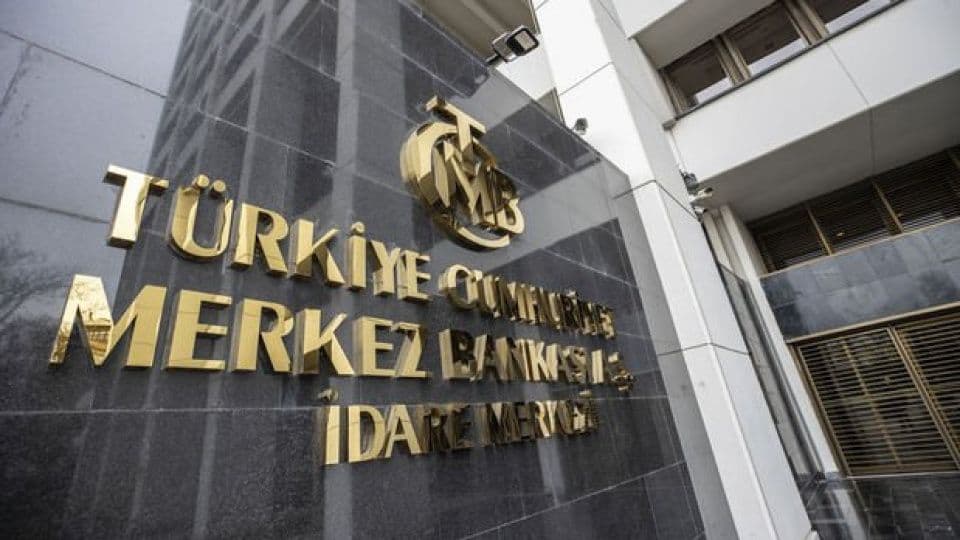 Türkiye Cumhuriyet Merkez Bankası (TCMB) binası, Ankara.