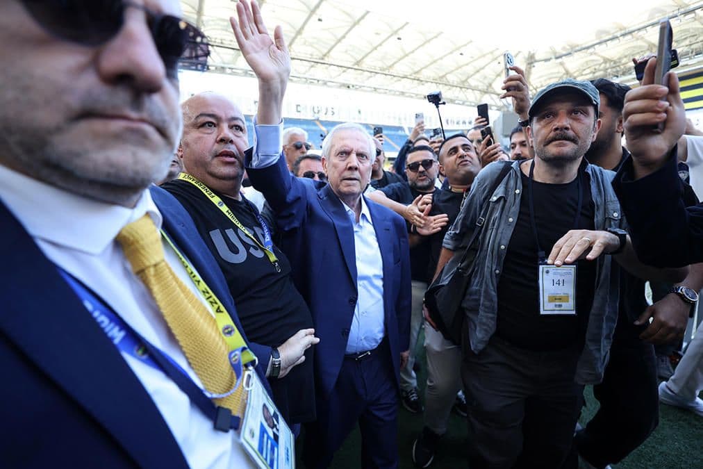 TFF'den Fenerbahçe Başkanı Aziz Yıldırım'a Tebrik Mesajı