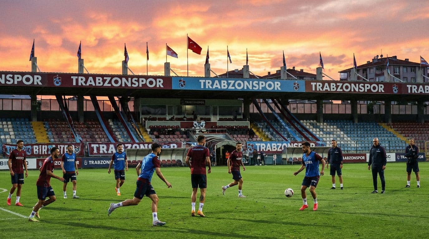 Trabzonspor, Galatasaray maçı hazırlıklarına eksiklerle başladı