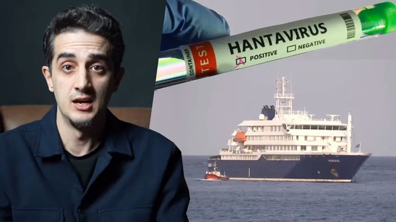 YouTuber Ruhi Çenet, Hantavirüs testi ve MV Hondius gemisi