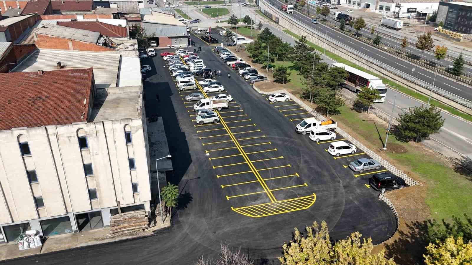 İnegöl Mobilya Sanayisi İçin Yeni Otopark Hizmete Açıldı