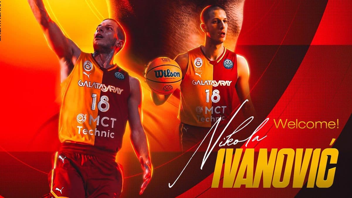 Galatasaray MCT Technic, Nikola Ivanovic Transferini Resmen Duyurdu
