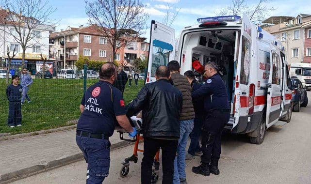 İnegöl'de apartman yangını: 77 yaşındaki kadın ağır yaralandı