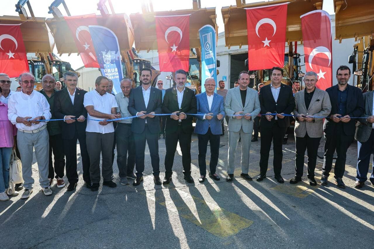 Bursa Büyükşehir'den BUSKİ'ye 156 Milyon TL'lik Yeni Araç ve İş Makinesi Takviyesi