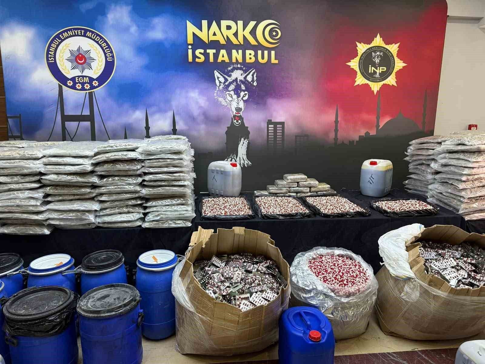 İstanbul'da Büyük Uyuşturucu Operasyonu: Bir Ayda 1.5 Ton Madde Ele Geçirildi