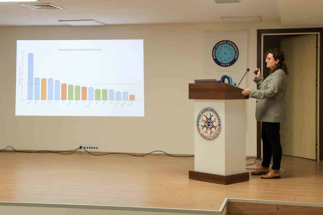 Bursa Uludağ Üniversitesi'nde düzenlenen stratejik toplantıda yapılan sunum.