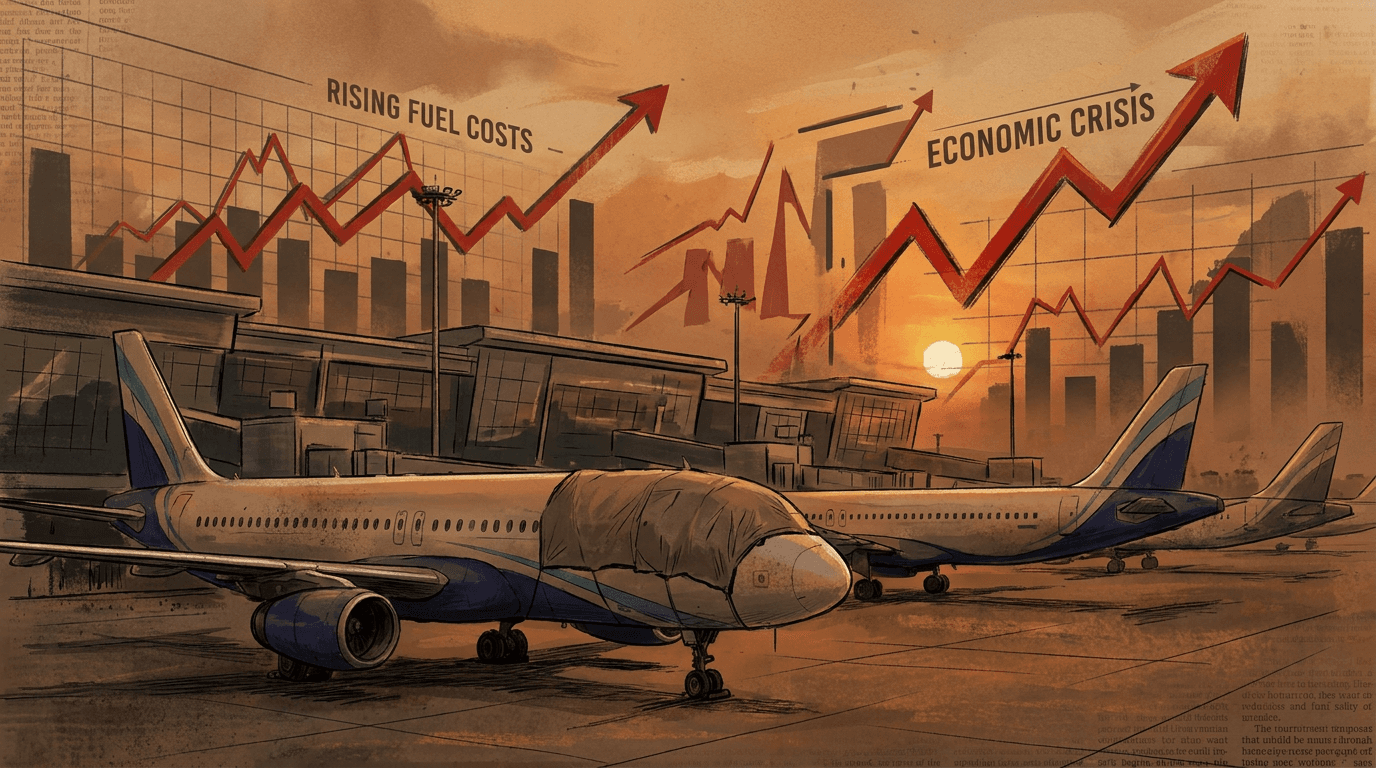 Hindistan'da yakıt vergisi krizi nedeniyle operasyonları durma riskiyle karşı karşıya kalan havayolları