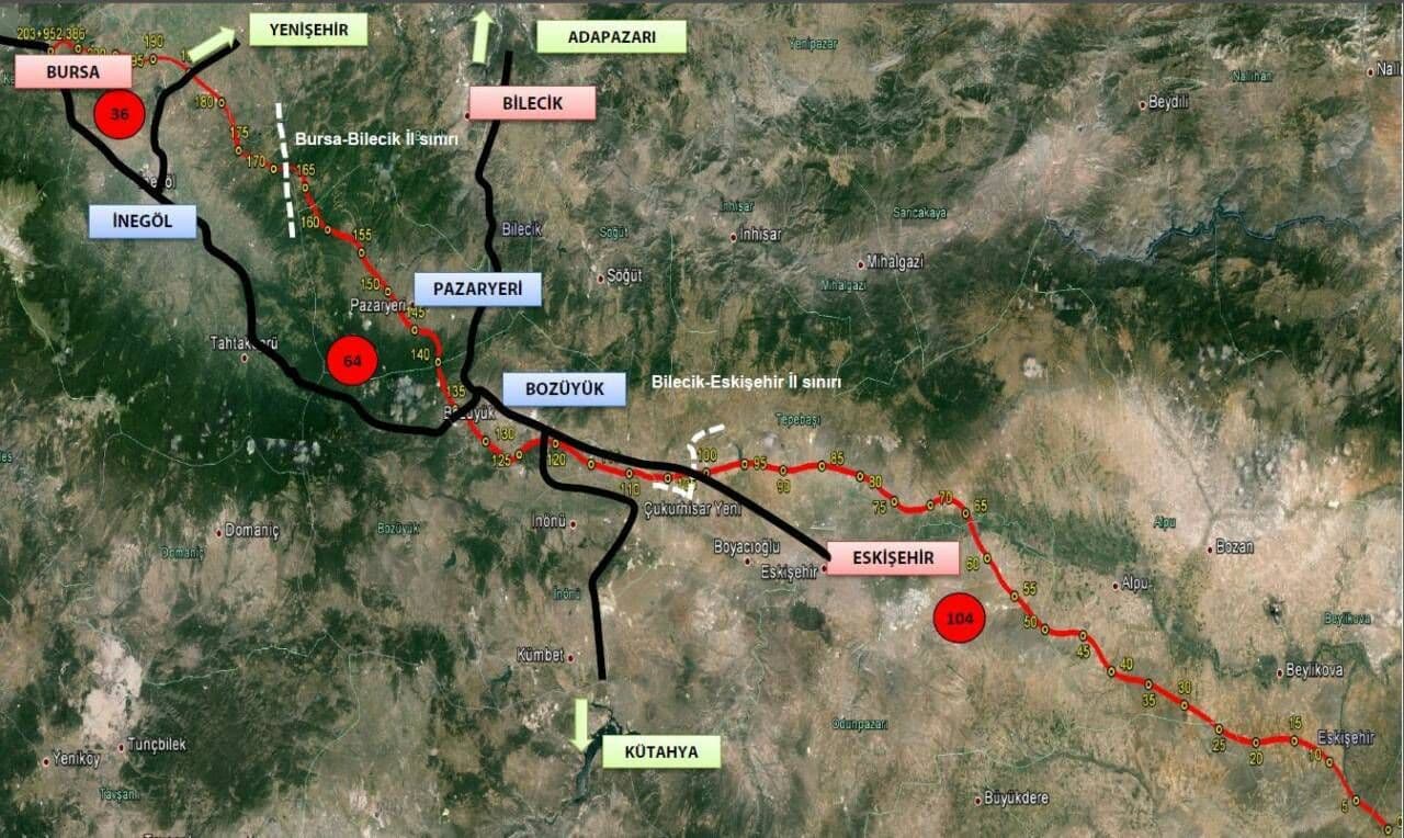 Bursa-Ankara Otoyolu Yap-İşlet-Devret Modeliyle Geliyor: Çevre Yolu'nun Bir Bölümü de Ücretli Olacak