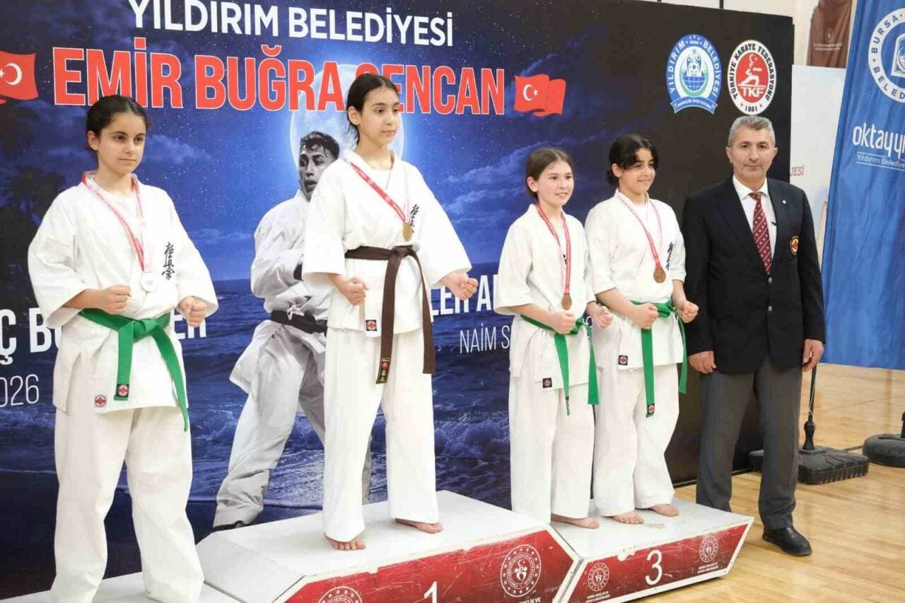 Yıldırım Belediyesi Karatecileri İller Arası Turnuvada 65 Madalya Kazandı