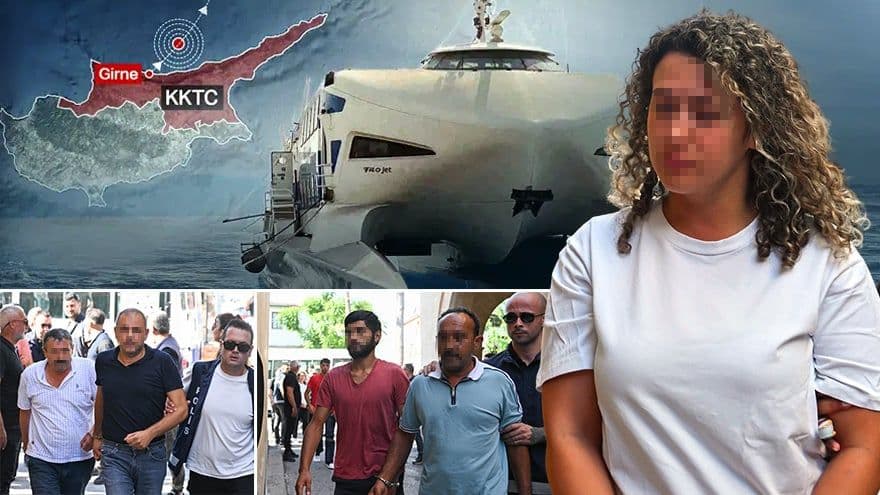 Filo Jet feribot kazası soruşturmasında mahkemeye çıkarılan zanlılar ve feribotun görseli.