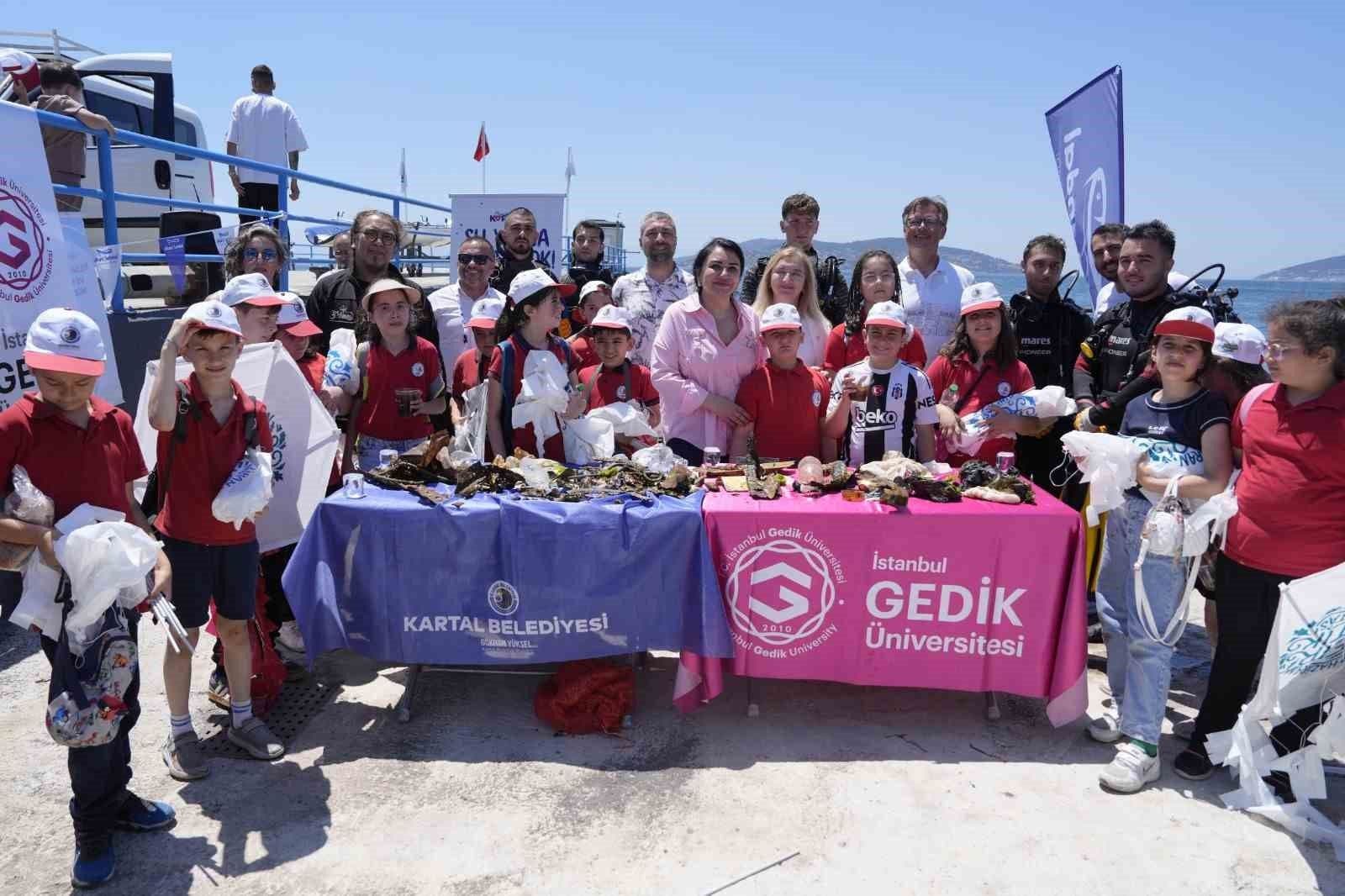 Kartal'da 'Su Yoksa Hayat Yok' Etkinliği: Marmara Denizi'nde Dip Temizliği ve Çevre Bilinci Vurgusu
