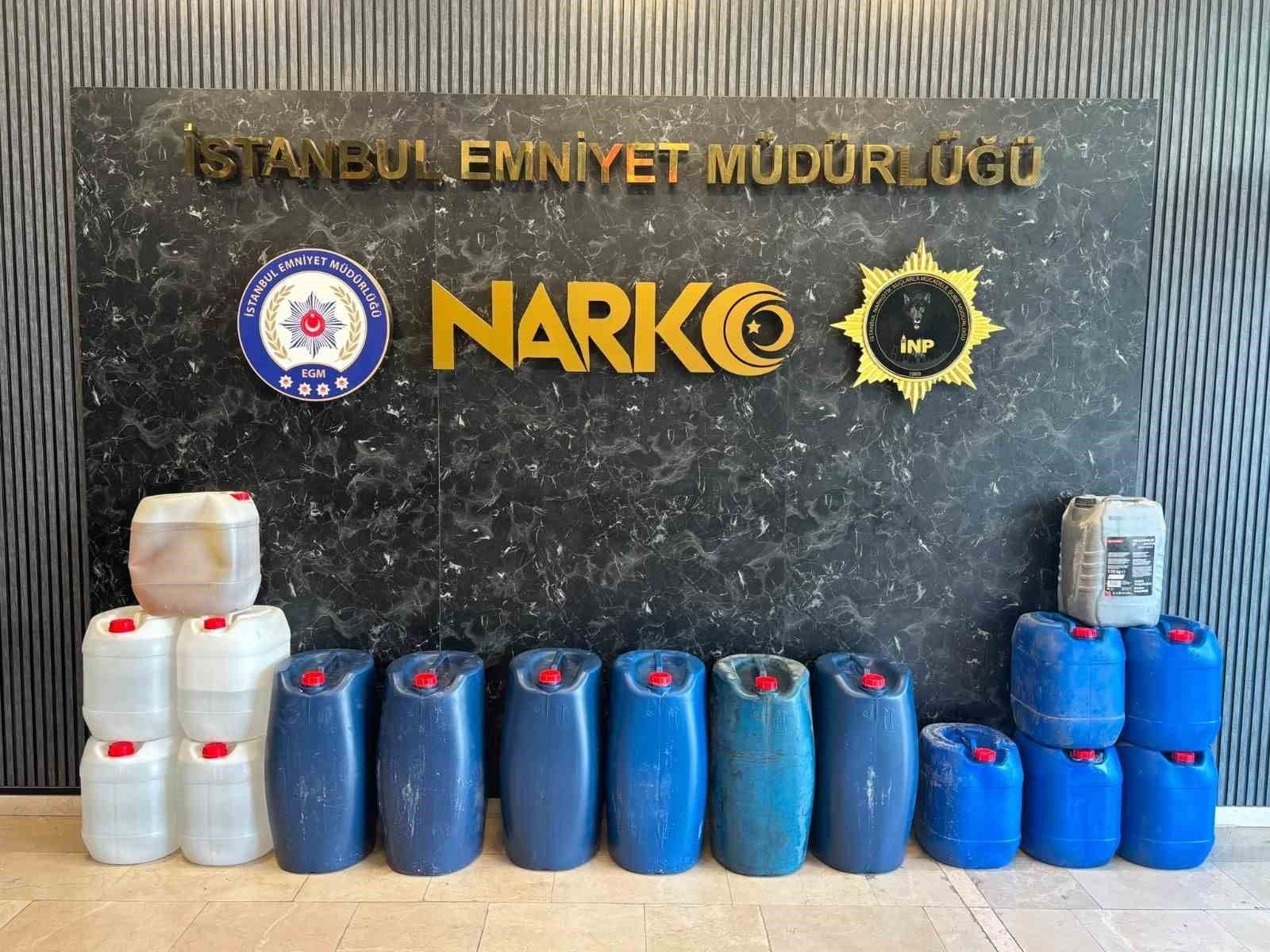 İstanbul'da Büyük Uyuşturucu Operasyonu: 519 Kilo Metamfetamin Yakalandı