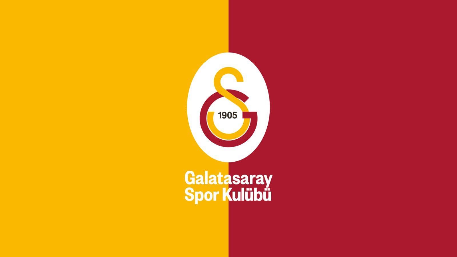 Galatasaray Spor Kulübü'nün sarı kırmızı renklerdeki logosu