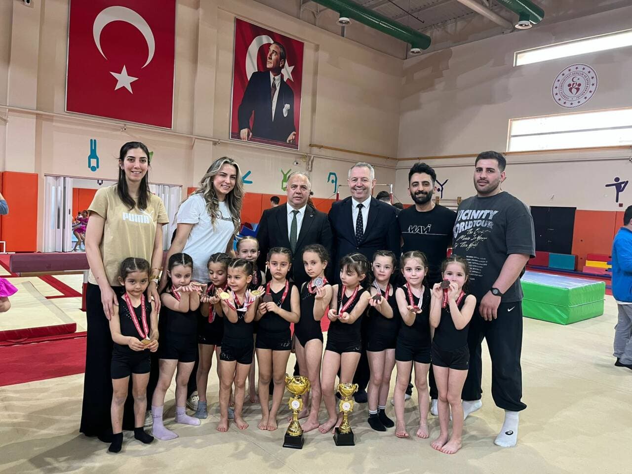 Yıldırım Belediyesi Cimnastik Takımı TBMM Kupası'na Damga Vurdu