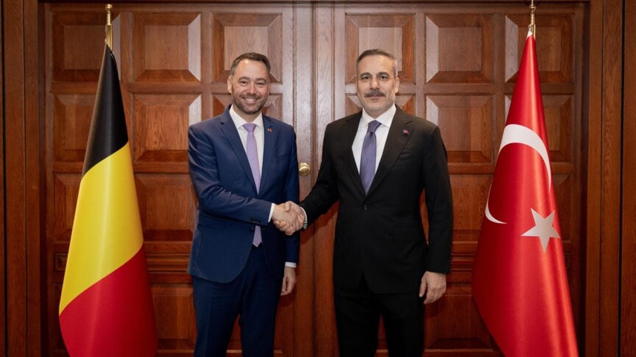 Dışişleri Bakanı Fidan, Belçika Dışişleri Bakanı Prevot ile Ankara'da Önemli Görüşmeler Yaptı