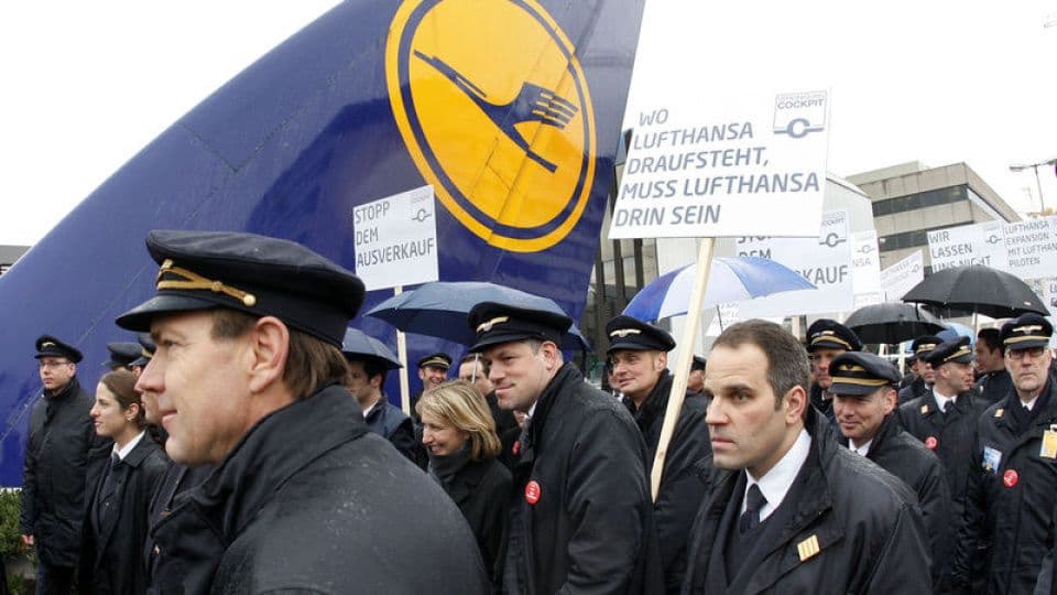 Lufthansa'da Grev Krizi Derinleşiyor: Yüzlerce Uçuş İptal Edildi