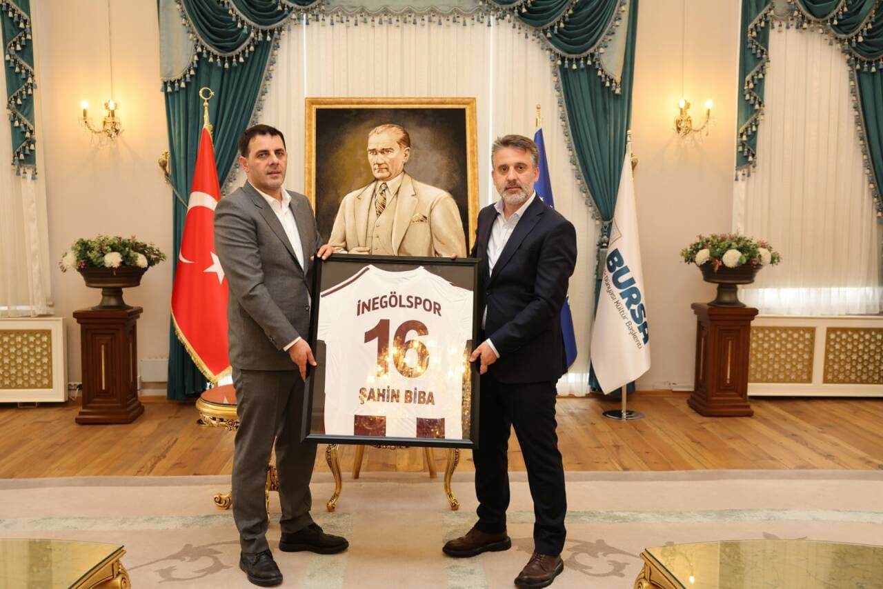 İnegölspor'dan Bursa Büyükşehir'e Ziyaret: Sporun Geleceği Ele Alındı
