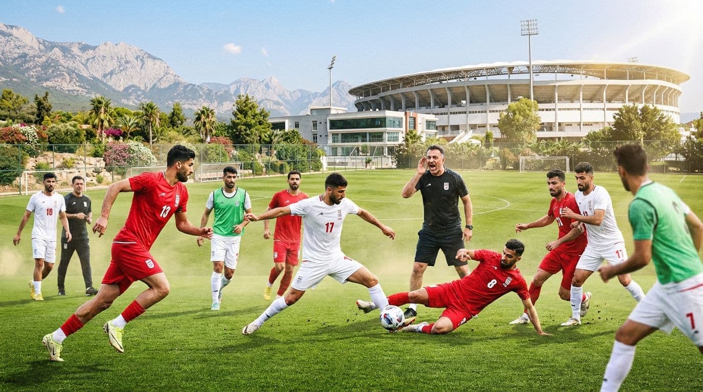 İran Milli Futbol Takımı Antalya Kampında: Hazırlık Maçları Başlıyor