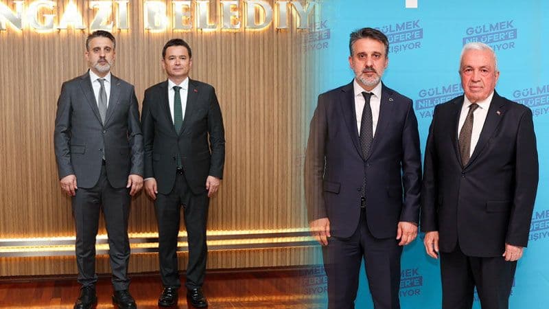 Bursa'da Yerel Yönetimlerden Örnek İş Birliği Adımı: Büyükşehir'den Osmangazi ve Nilüfer'e Ziyaret