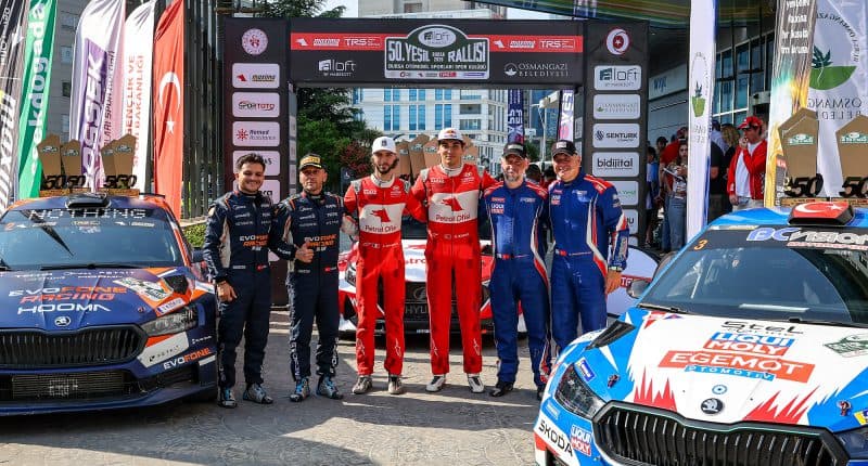 50. Yeşil Bursa Rallisi Sona Erdi: Şampiyon Kerem Kazaz-Corentin Silvestre Oldu