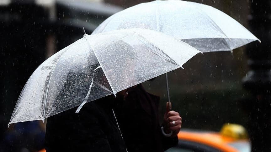 Bursa'da kuvvetli yağış ve fırtına uyarısı, yağmurlu hava