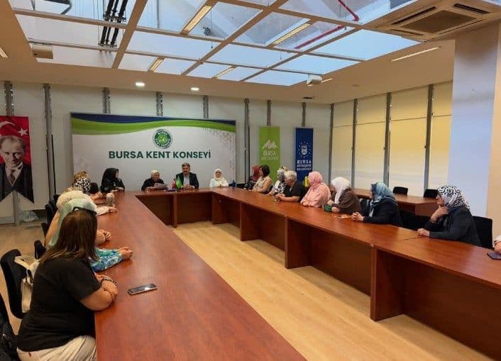 Bursa Esnaf Kadınları Kent Konseyi'nde Buluştu: Şehre Yönelik Yeni Fikirler Bekleniyor