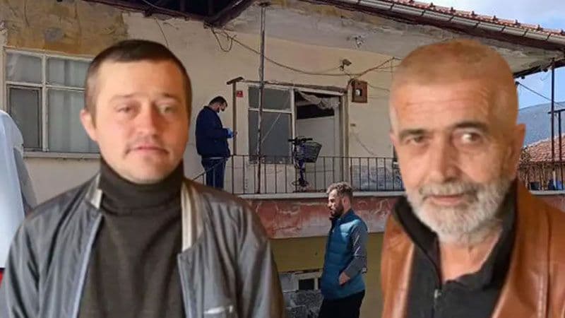 Amasya'da sobadan sızan karbonmonoksit gazından zehirlenerek hayatını kaybeden baba Mehmet Ali Zeren ve oğlu Alper Zeren.