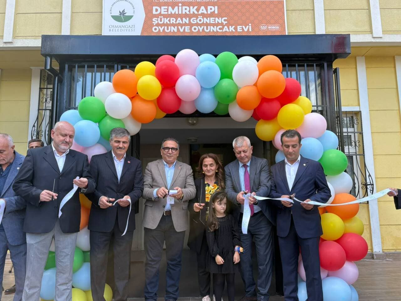 Bursa'da Çocuklar İçin Demirkapı Oyun ve Oyuncak Evi Açıldı