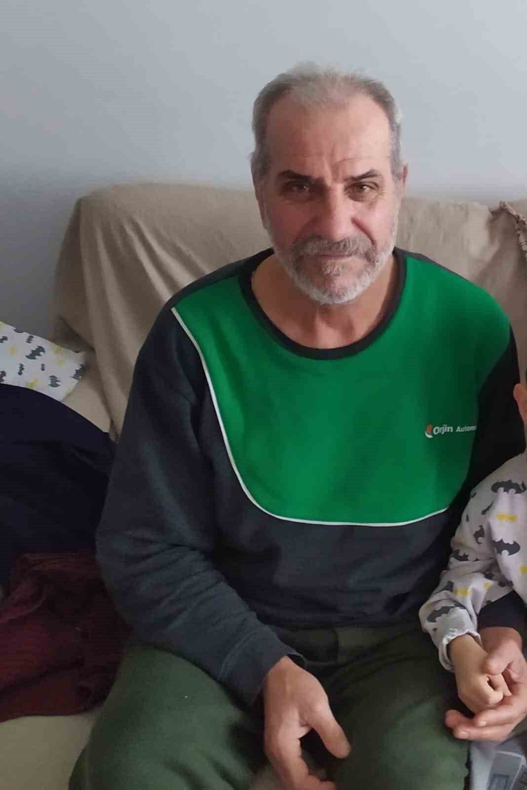 Bursa'da kaybolan demans hastası Nuri Karagöz'ün fotoğrafı.