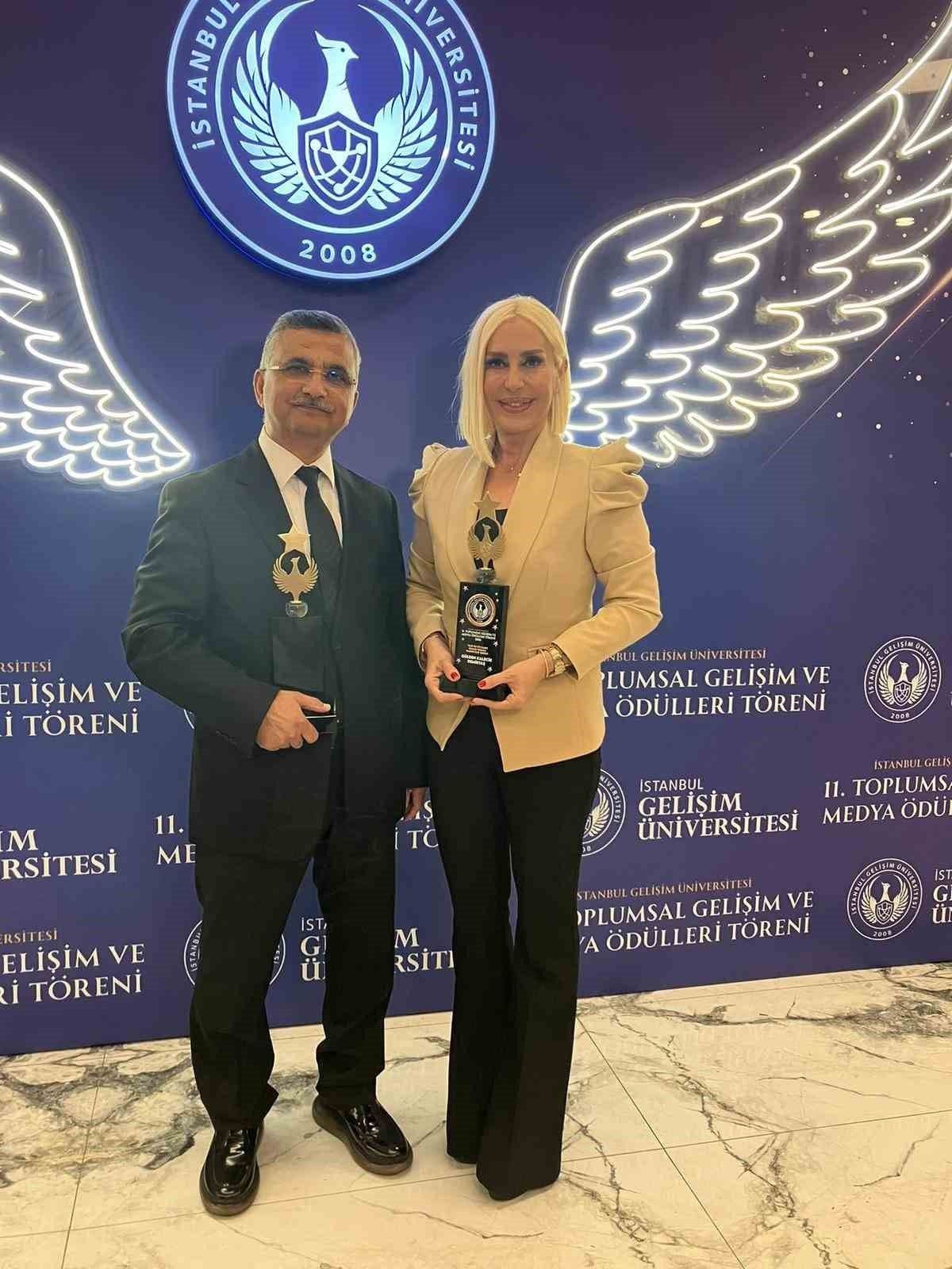 İstanbul Gelişim Üniversitesi'nde 11. Toplumsal Gelişim ve Medya Ödülleri Sahiplerini Buldu