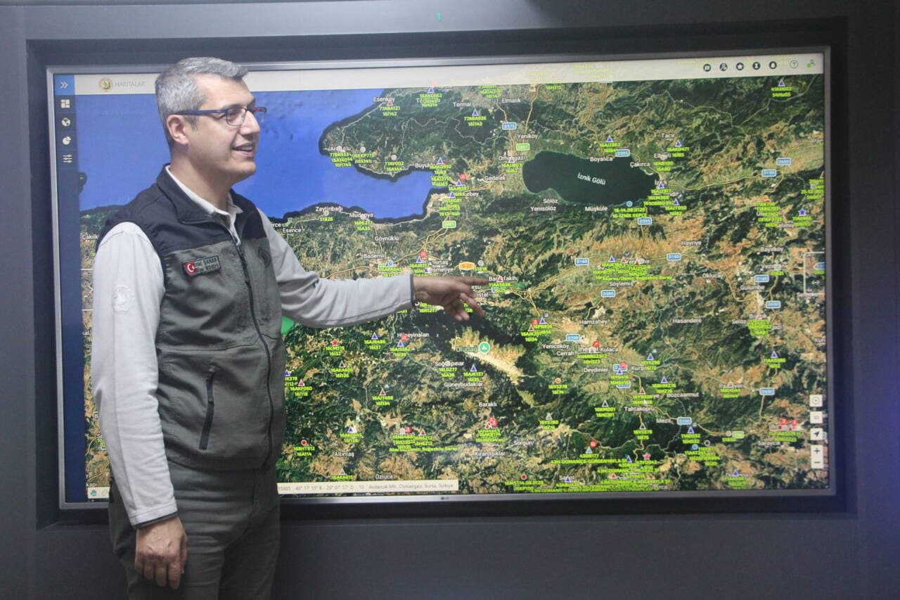 Bursa Ormanlarında İHA'lı Yangın Takibi: Riskli 3 Bölgeye Dikkat Çekildi