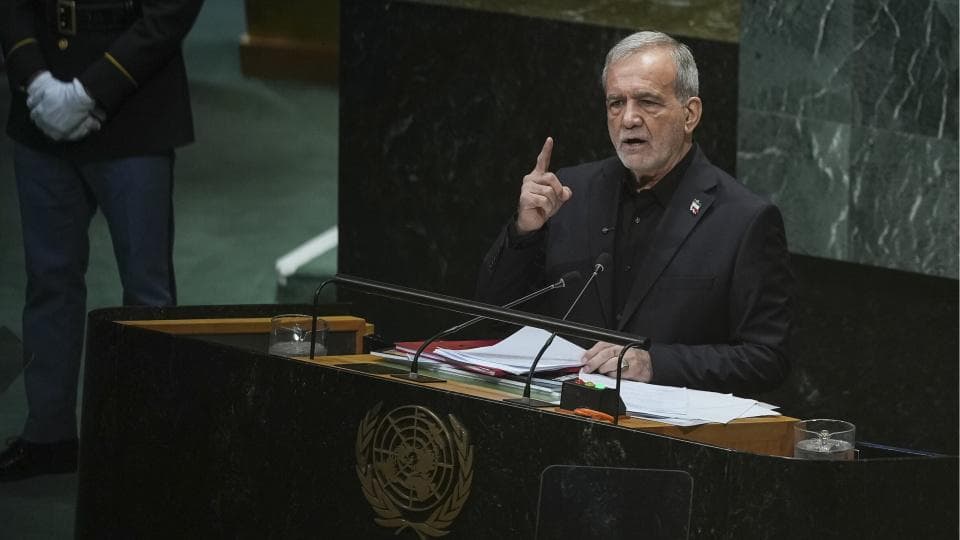 İran Cumhurbaşkanı Pezeşkiyan'dan BM'de Önemli Mesajlar: Diplomasiye Hazırız, Savaştan Korkmuyoruz