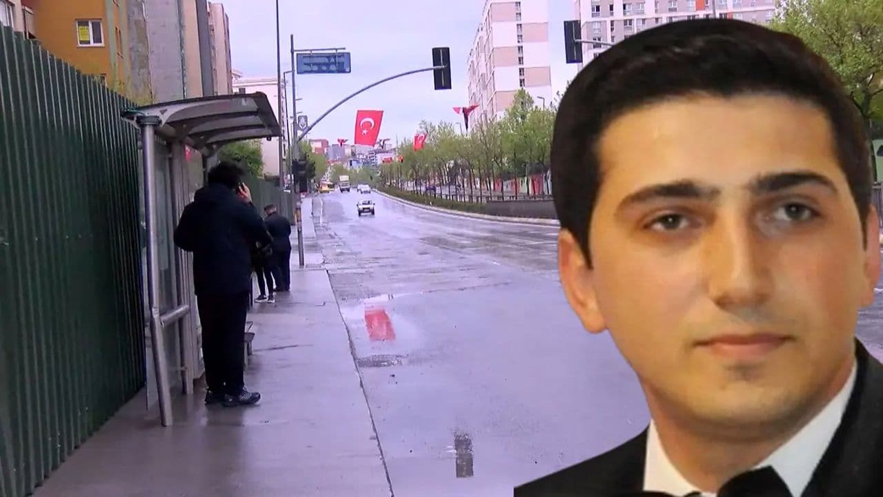 İstanbul Küçükçekmece'de otobüs durağında hayatını kaybeden inşaat mühendisi Görkem Selvitop.