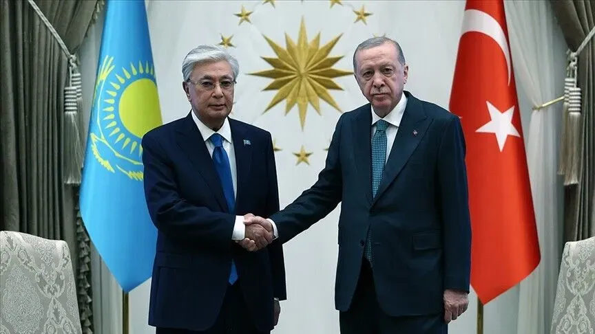 Cumhurbaşkanı Erdoğan ve Kazakistan Cumhurbaşkanı Tokayev'den Önemli Görüşme