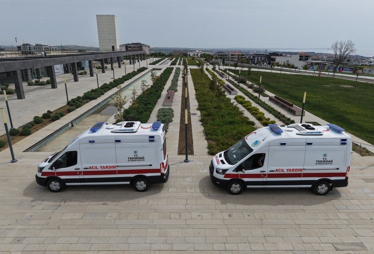 Tekirdağ'da Acil Sağlık Hizmetlerine Yeni Destek: 7/24 Ambulanslar Devrede