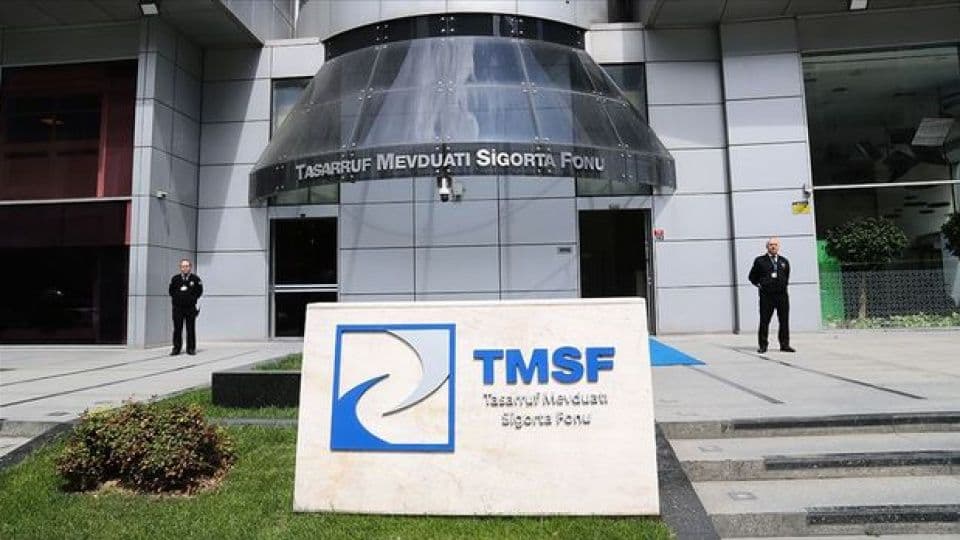 Tasarruf Mevduatı Sigorta Fonu (TMSF) binası ve logosu.