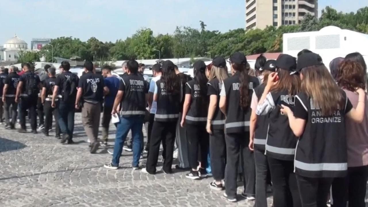 Ankara'da 'Yeni Nesil' Suç Örgütlerine Büyük Operasyon: 55 Tutuklama