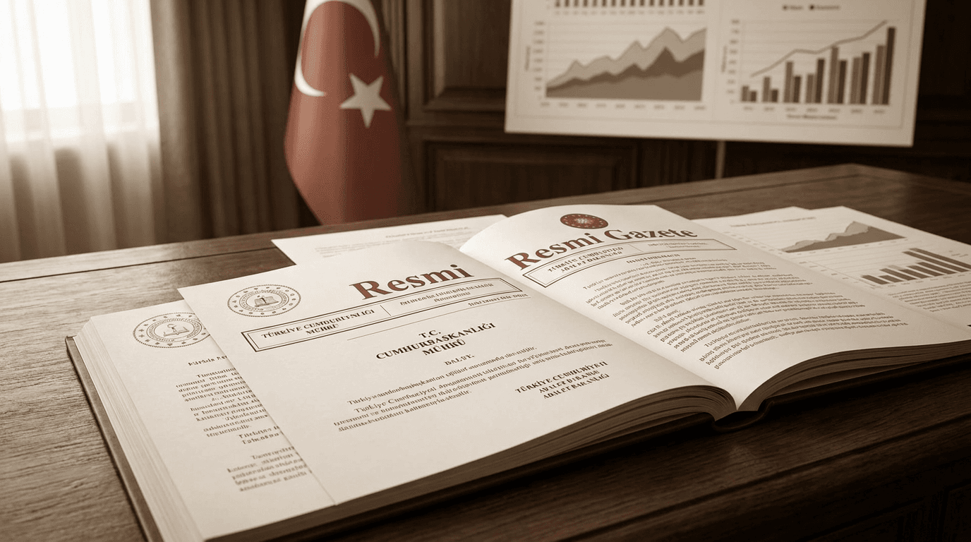 Resmi Gazete, yönetmelikler, Merkez Bankası verileri