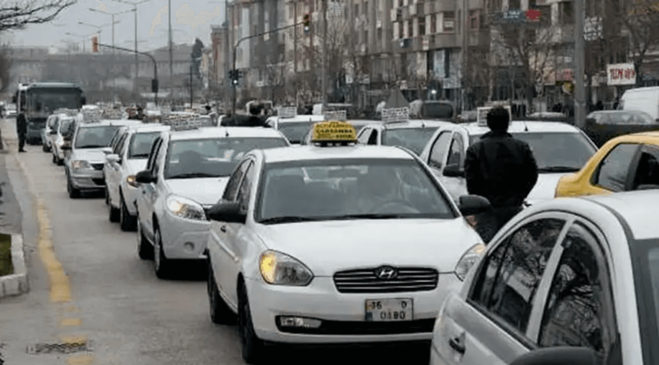 Bursa'da şehir içi dolmuşlar