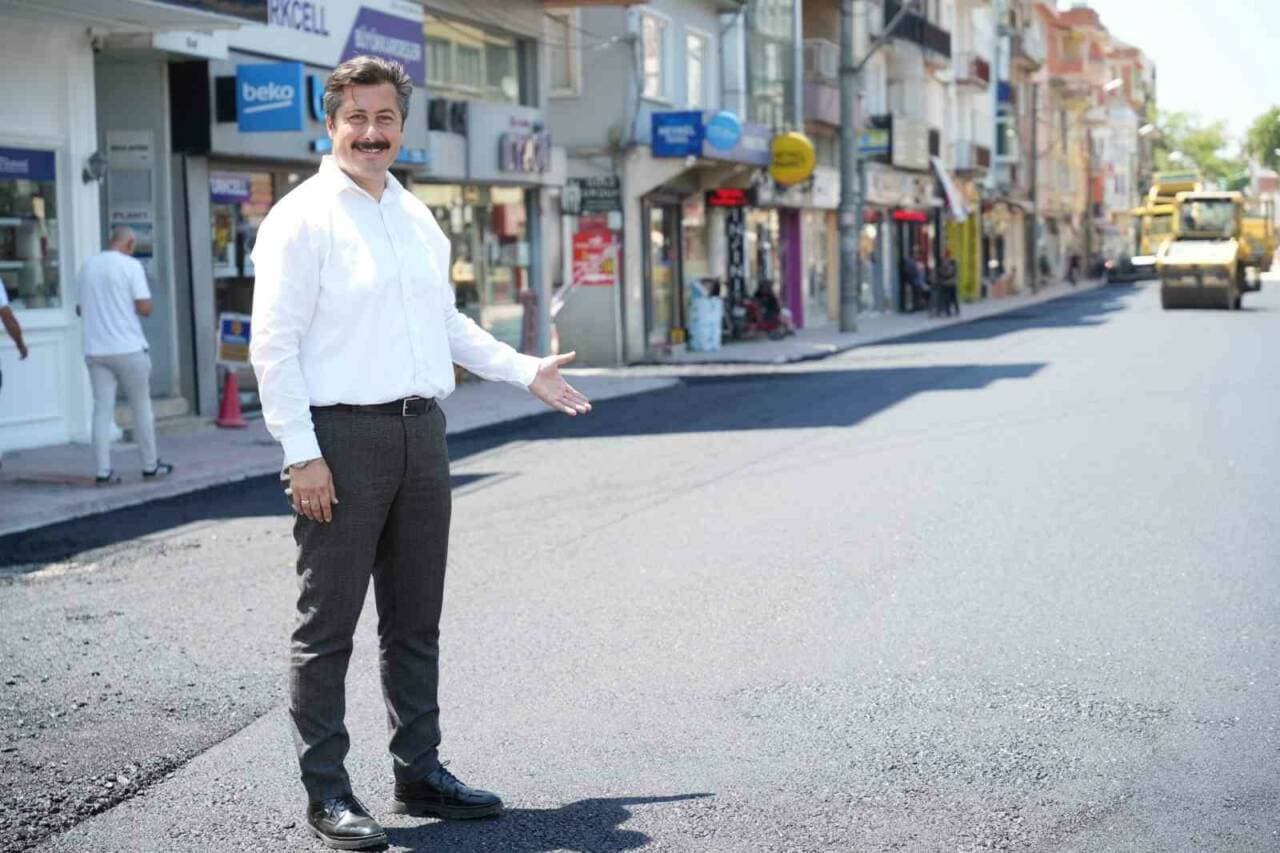 Bursa Yenişehir'de Uzun Süredir Beklenen Sıcak Asfalt Çalışmaları Tamamlandı