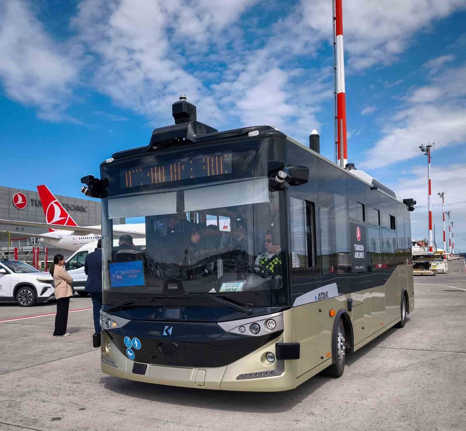 Karsan, Otonom Otobüslerini İstanbul Havalimanı'nda Başarıyla Test Etti