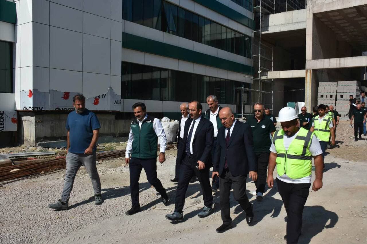 DSİ Genel Müdürü Mehmet Akif Balta, Bursa'daki Projeleri Yerinde İnceledi