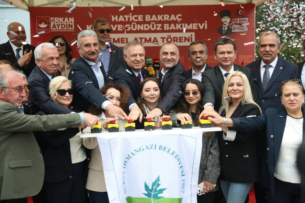 Osmangazi'de Yeni Kreş Projesinin Temeli Atıldı: Hatice Bakraç Kreş ve Gündüz Bakımevi Yükseliyor