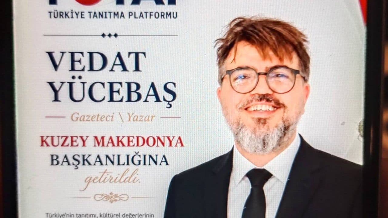 Bursalı Vedat Yücebaş, Türkiye Tanıtım Platformu'nda Makedonya Başkanı Oldu