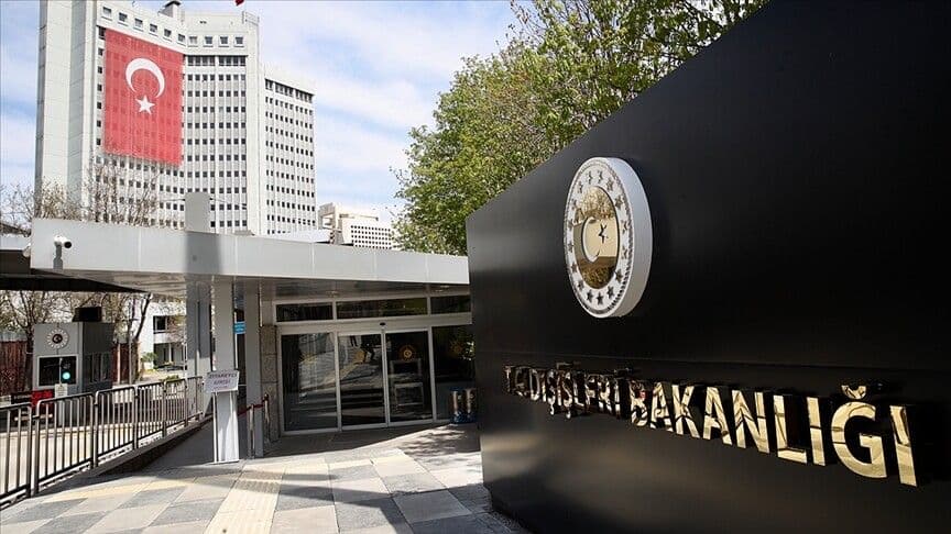 Dışişleri Bakanlığı'ndan AP'nin Türkiye Raporu'na Sert Tepki