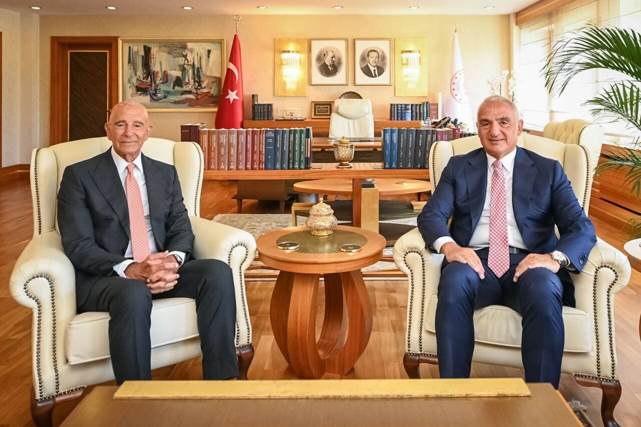 Bakan Ersoy ve ABD Büyükelçisi Barrack'tan Kültür ve Turizm İşbirliği Görüşmesi