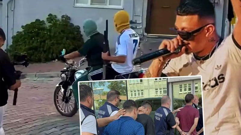 Samsun'da Rapçi Keskin'e Klipte Silah Kullanımı Nedeniyle Gözaltı